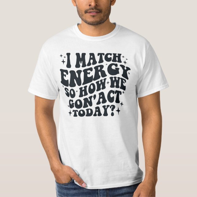 T-SHIRT JE CONCORDE ÉNERGIE (Devant)