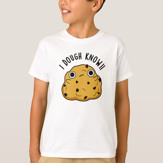 T-shirt Je Connais Dough Pun À Cuisson Drôle (Devant)