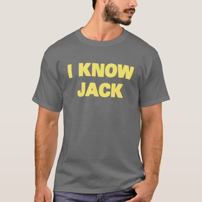 T-shirt Je connais Jack (Devant)