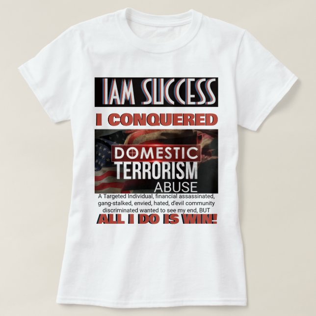 T-SHIRT JE CONQUIERS (Design devant)