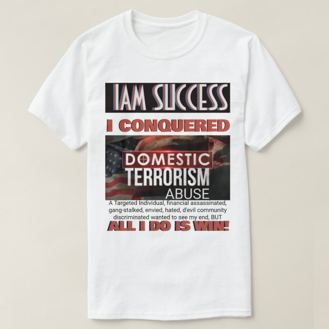 T-SHIRT JE CONQUIS (Design devant)