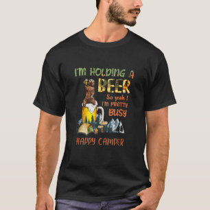 T-shirt Je Contiens Une Bière Donc Oui Je Suis Assez Occup