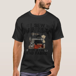 T-shirt Je Couds Donc Je N'Empêche Pas Les Gens De Couvrir