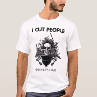 T-shirt Je coupe les cheveux des gens