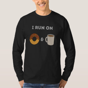 T-shirt Je Coure Sur Café & Donuts Café & Donut Design