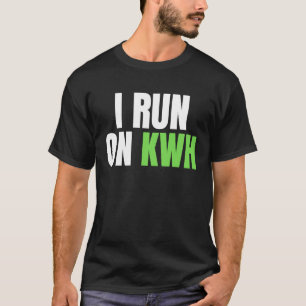 T-shirt Je Coure Sur KWH, E Voiture Électrique Voiture Éle