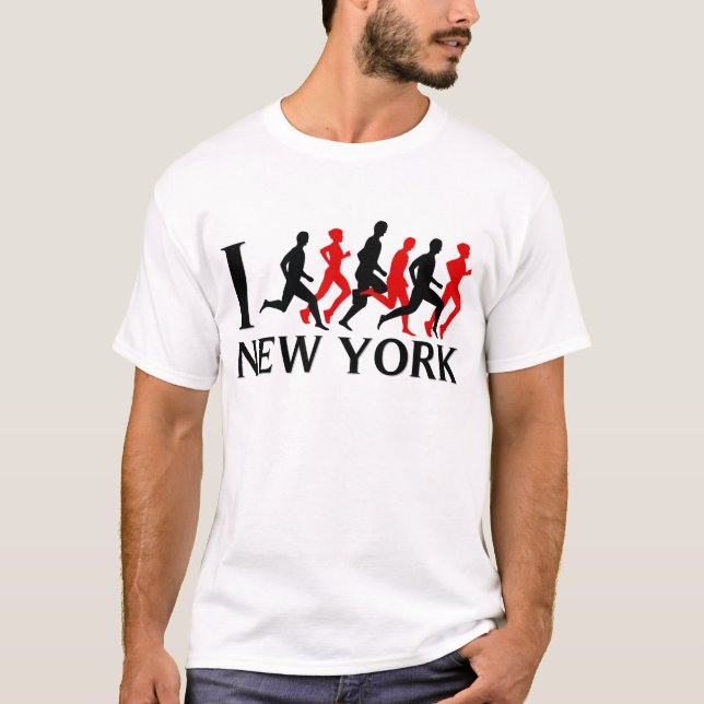T-SHIRT JE COURS NEW YORK (Devant)