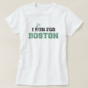 T-shirt JE COURS POUR la chemise de BOSTON (affligée)