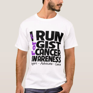T-shirt Je cours pour la conscience de Cancer d'ESSENTIEL