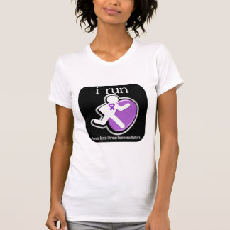 T-shirt je cours puisque la mucoviscidose importe