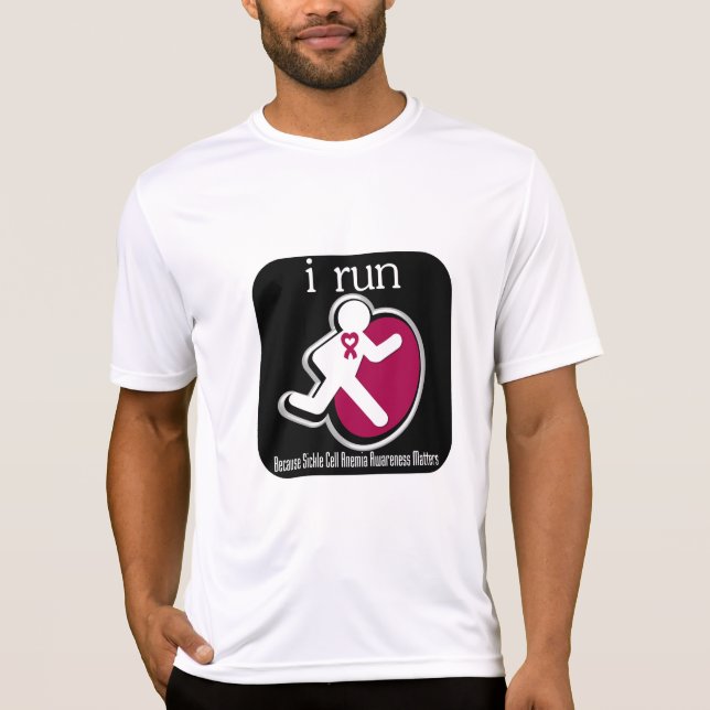 T-shirt je cours puisque le drépanocyte importe (Devant)