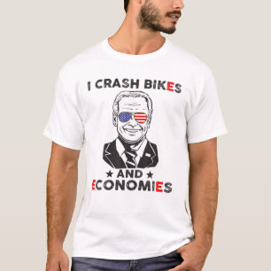 T-shirt Je Crash Vélos Et Économies