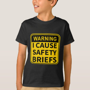 T-shirt Je Crée Des Avis De Sécurité