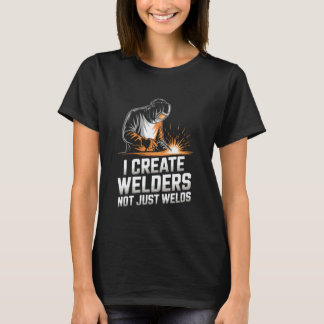 T-shirt Je Crée des Soudeurs Pas Seulement des Soudures Pr