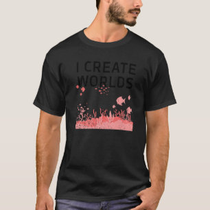 T-shirt Je crée Mondes Aquarist Fishkeepkeeper Aquarium 5