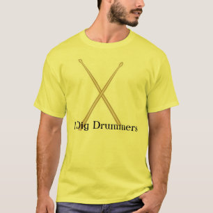 T-shirt Je creuse des batteurs