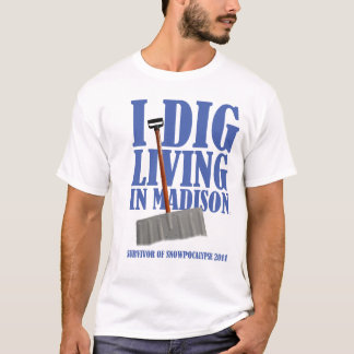 T-shirt JE CREUSE la VIE DANS ISON - chemise de tempête de