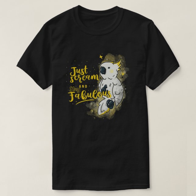 T-shirt Je crie (Design devant)