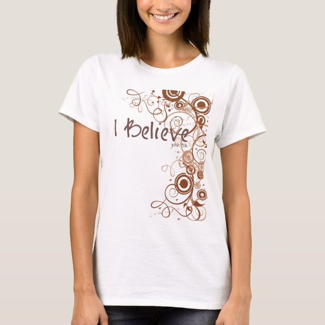 T-shirt Je crois (Devant)