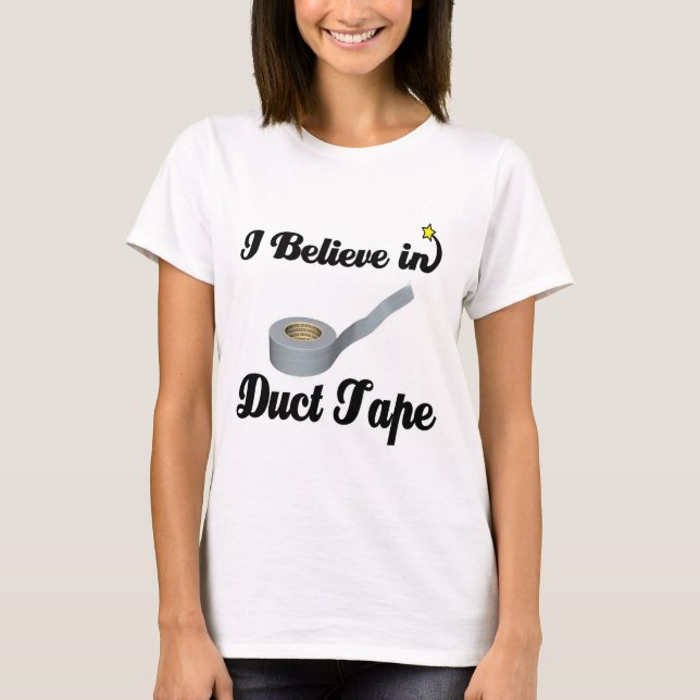 T-shirt je crois à la cassette à conduit (Devant)