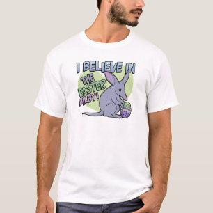 T-shirt Je crois au Bilby de Pâques