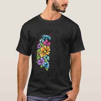 T-shirt Je Crois Au Pouvoir D'Un Colorf Inspirationnel Pou