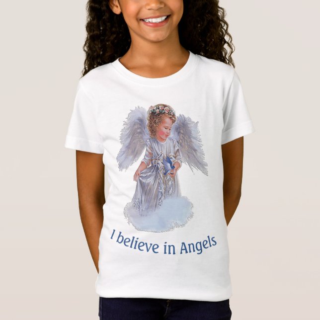 T-Shirt Je crois aux anges (Devant)