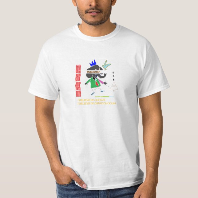 T-SHIRT JE CROIS AUX FANTÔMES (Devant)