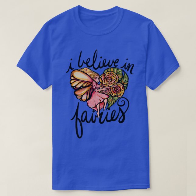 T-shirt Je crois aux fées (Design devant)