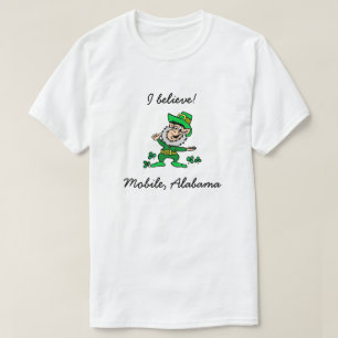 T-shirt Je Crois Aux Leprechauns