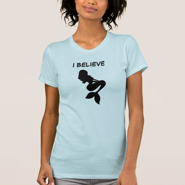 T-shirt Je crois aux sirènes (Devant)
