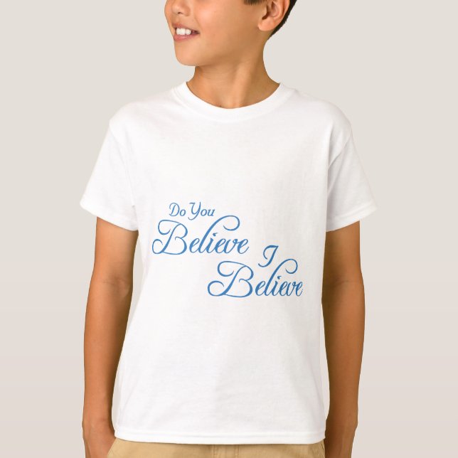 T-shirt Je Crois, Crois-Tu ! n° 2_ (Devant)