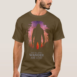 T-shirt Je Crois En Bigfoot