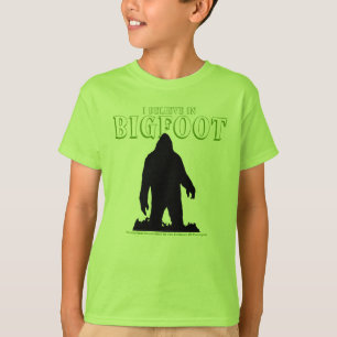 T-shirt Je crois en Bigfoot pour des enfants