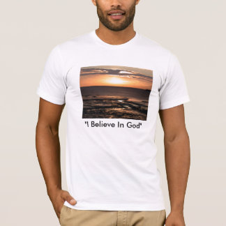 T-shirt "Je crois en Dieu "