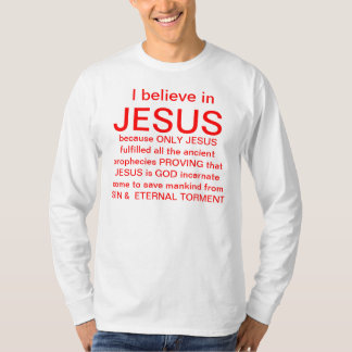 T-shirt Je crois en Jésus