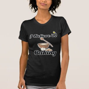 T-shirt je crois en la pâtisserie