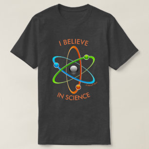 T-shirt Je Crois En La Science - Une Chemise MisterP