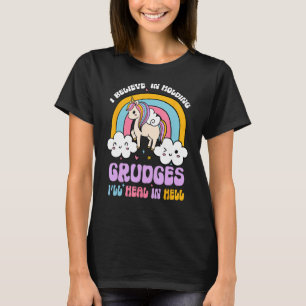 T-shirt Je crois en la tenue de grudges Je guérirai en enf