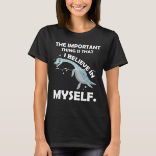T-shirt Je crois en moi Loch Ness Monster Nessie