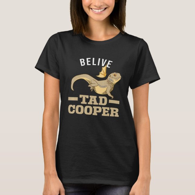 T-shirt Je Crois En Tad Cooper Science (Devant)