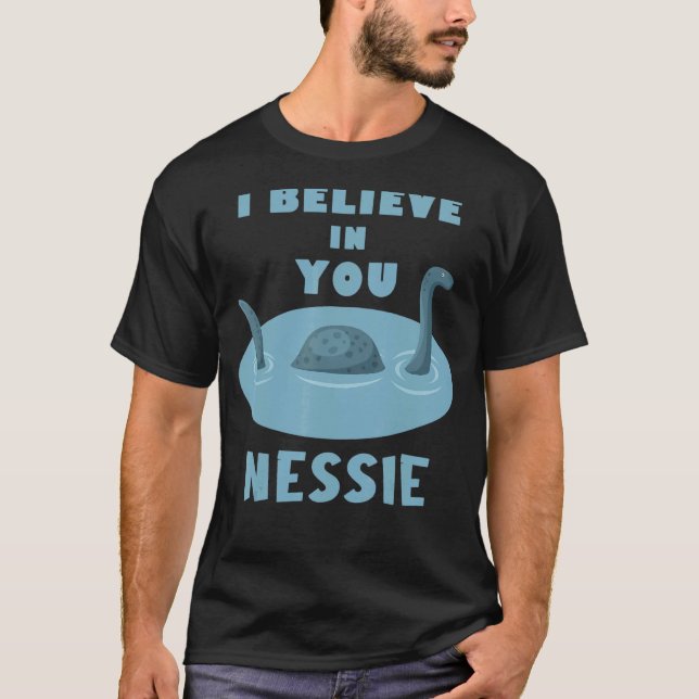 T-shirt Je Crois En Toi Nessie Design (Devant)