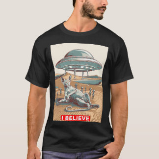 T-shirt Je crois que l'enlèvement de chat Sphynx est parfa