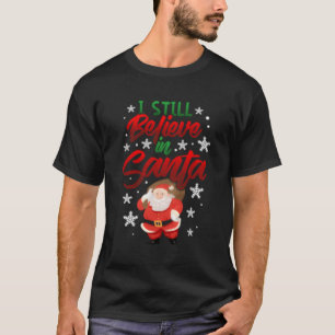 T-shirt Je Crois Toujours Au Sac Père Noël De Jouets Py