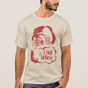 T-shirt Je crois toujours les chemises drôles du père noël