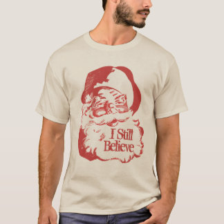 T-shirt Je crois toujours les chemises drôles du père noël