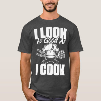 T-shirt Je Cuis Aussi Bien Que Je Sais Drôle Cuisine Culin
