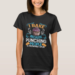 T-shirt Je Cuis Parce Que Puncher Les Gens Est Congelé Sur