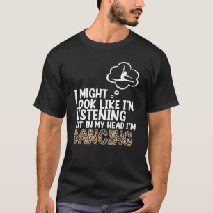 T-shirt Je danse Danse Expert Danseur Professeur Graphique