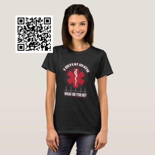 T-shirt Je Défais La Mort (Créateur téléchargé)